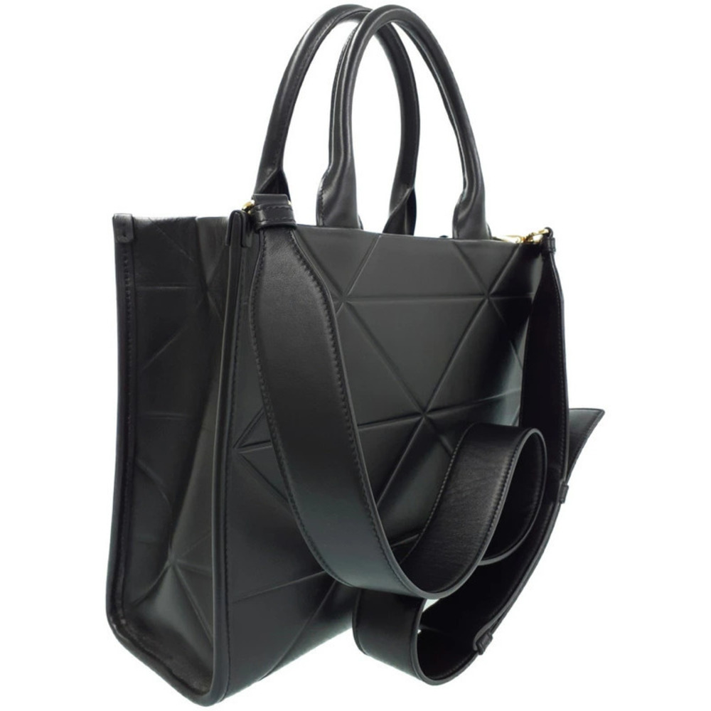 Prada Symbol Topstitch Leather Bag - Picture 2 of 9